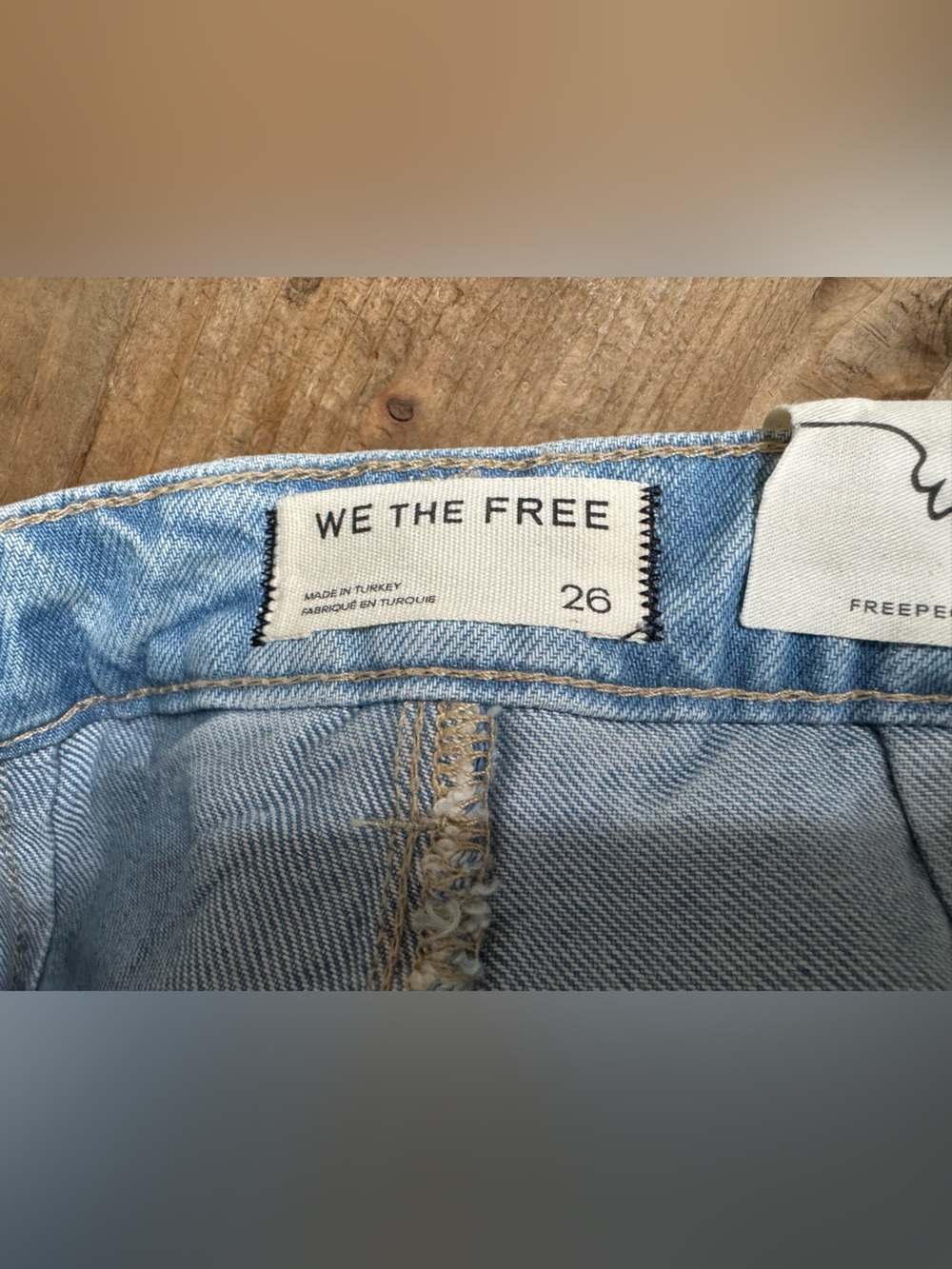 FREE PEOPLE WE THE FREE Gallivanting Peekaboo Women’s Skort Size 26 NWT $78 - Picture 13 of 13